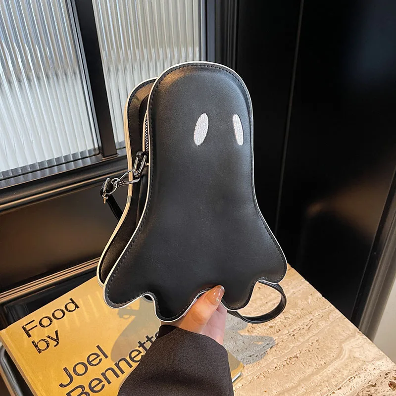 Halloween Design Ghost Crossbody Bag Women'S Crossbody Bag Fashion Shoulder Armpit Bag Holiday Gift