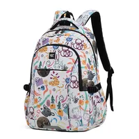 Fashion Printing Shoulders Backpack for Women Large Capacity Waterproof Travel Backpack Teen Students Schoolbag Laptop Backpacks 2