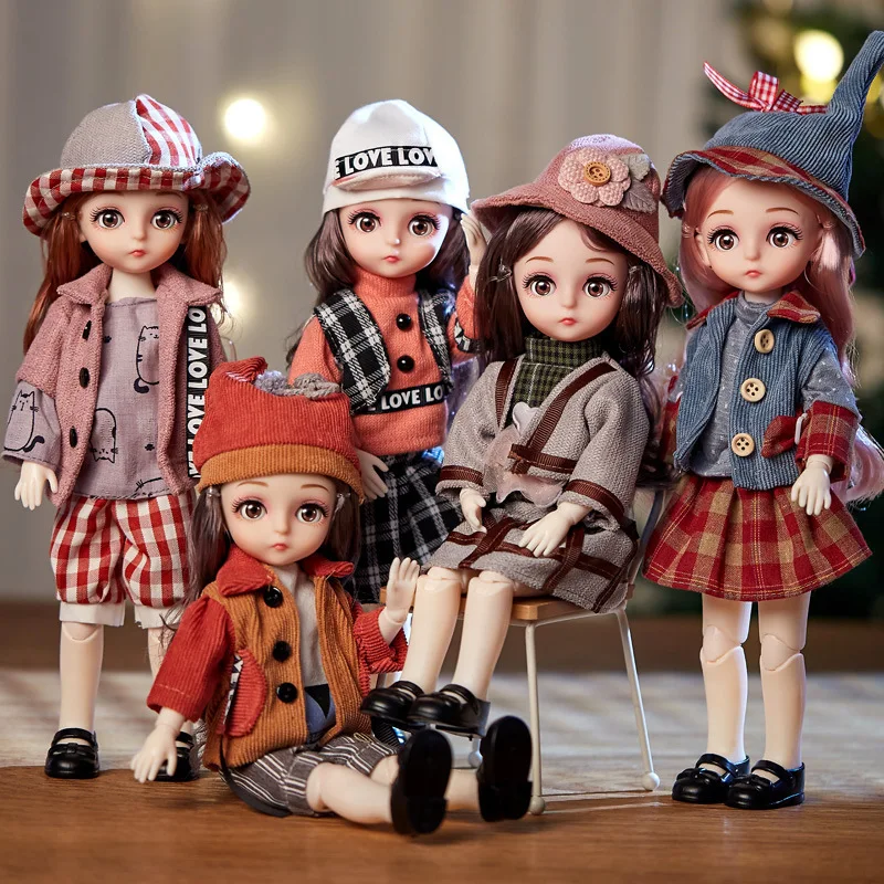 

12 Inch Constellation Doll DIY Toys with Full Set Clothes Shoes Wig Makeup Zodiac Doll Best Gifts for Girls Christmas Birthday