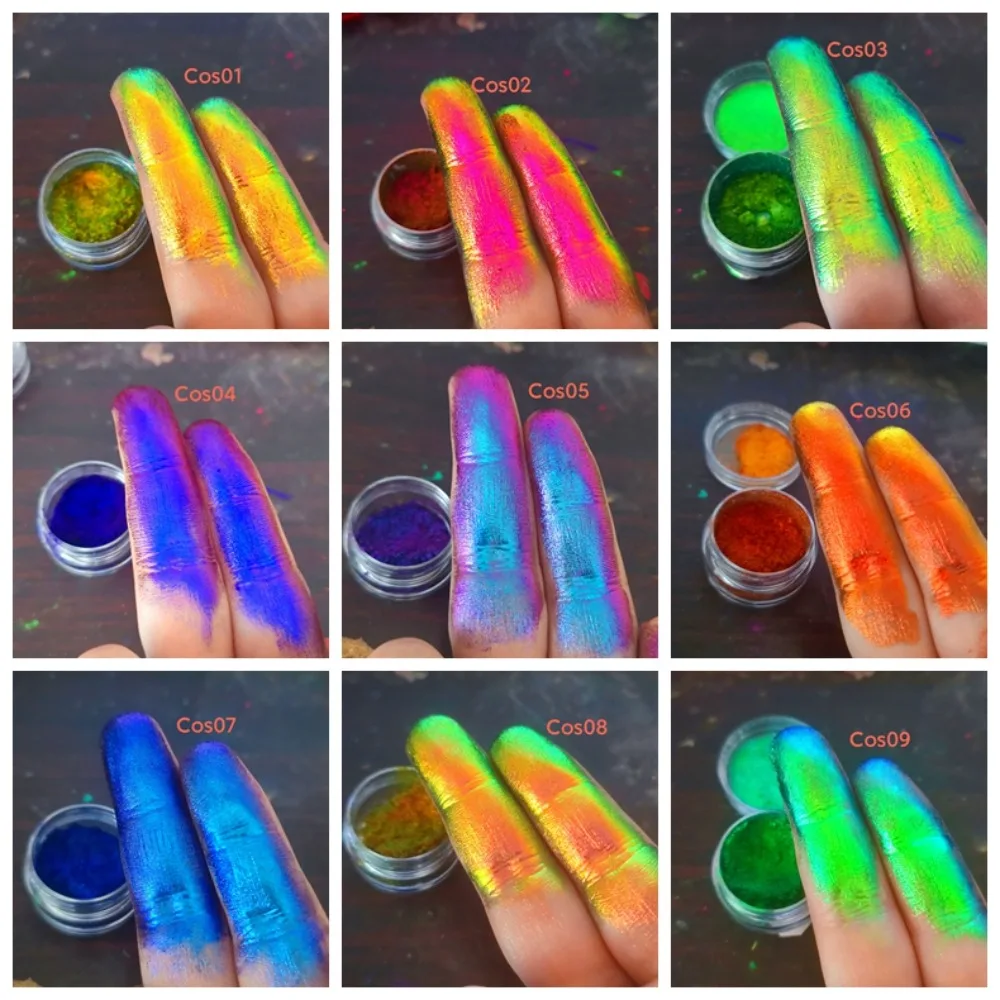Shining Eyeshadow Infinite Chrome Laser Glitter Colorful MultiChrome Powder 0.2g eye shadow