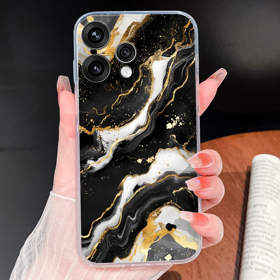 Butterfly Pattern Soft Slim TPU Transparent Silicone Phone Case