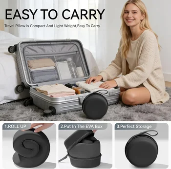 Memory Foam Travel Neck Pillow 3