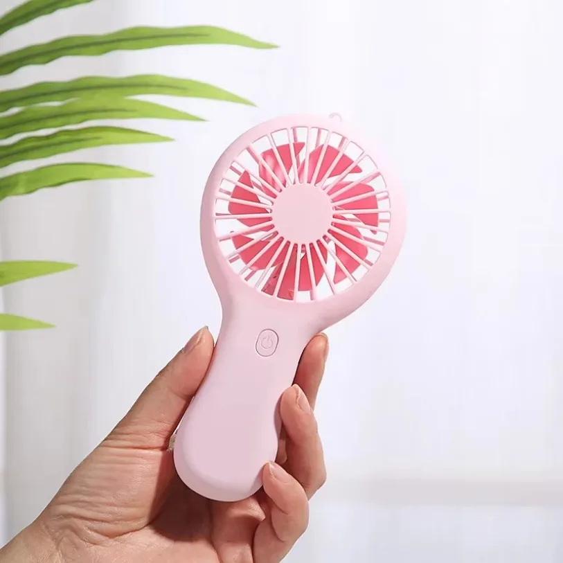 Portable Handheld Fan USB Charging Mini Fan With 3 Speed High Wind Desktop Travel Pocket Handheld Small Charging for gaming