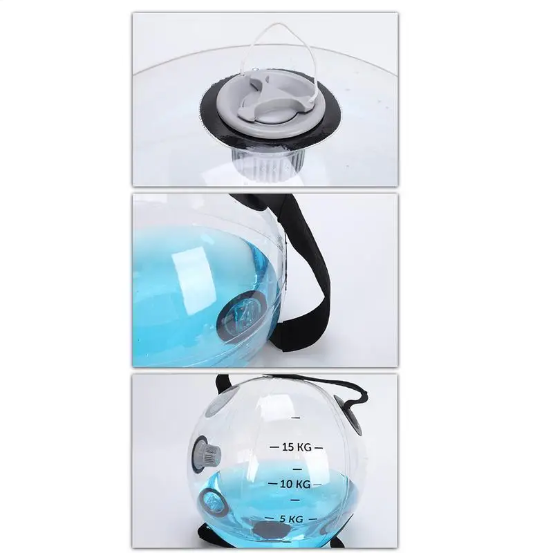 Water Bag Training Baseball Adjustable Water Training Bag With Handle Home Gym Workout Equipment Portable Aerobic Exercise Core