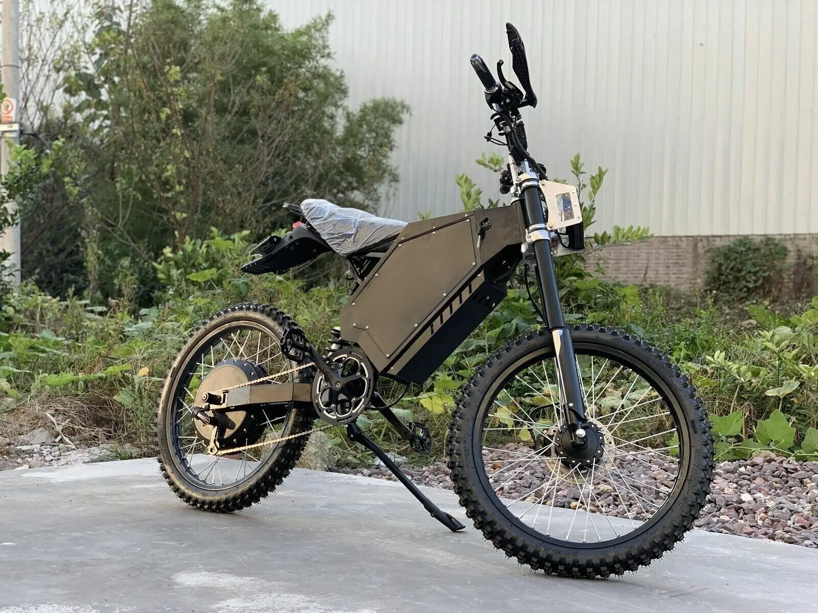 

Used Full Suspension Ebike Su-ron Electric Mountain Bike E-Dirt Bike for Sale