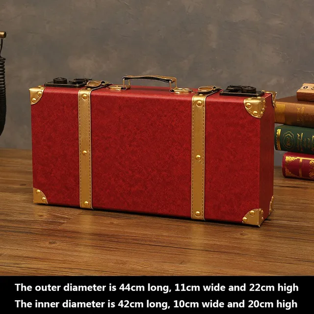 Luxury Vintage Travel Hand Suitcases Clothes Storage Organizers Box