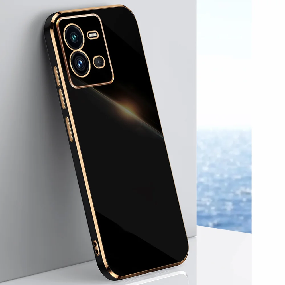 Luxury Plating Soft Silicone Phone Case