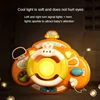 Baby Toy Electric Simulate Driving Car Steering Wheel Stroller Driving Cartoon Bunny Early Educational Toys for 0-36M Toddler 3