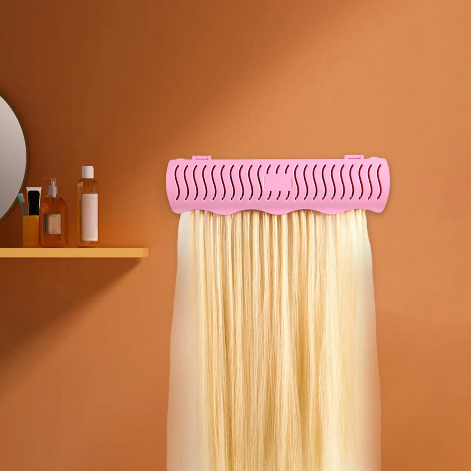 Professional Hair Extension Holder Storage Rack for Hair Styling Coloring Washing