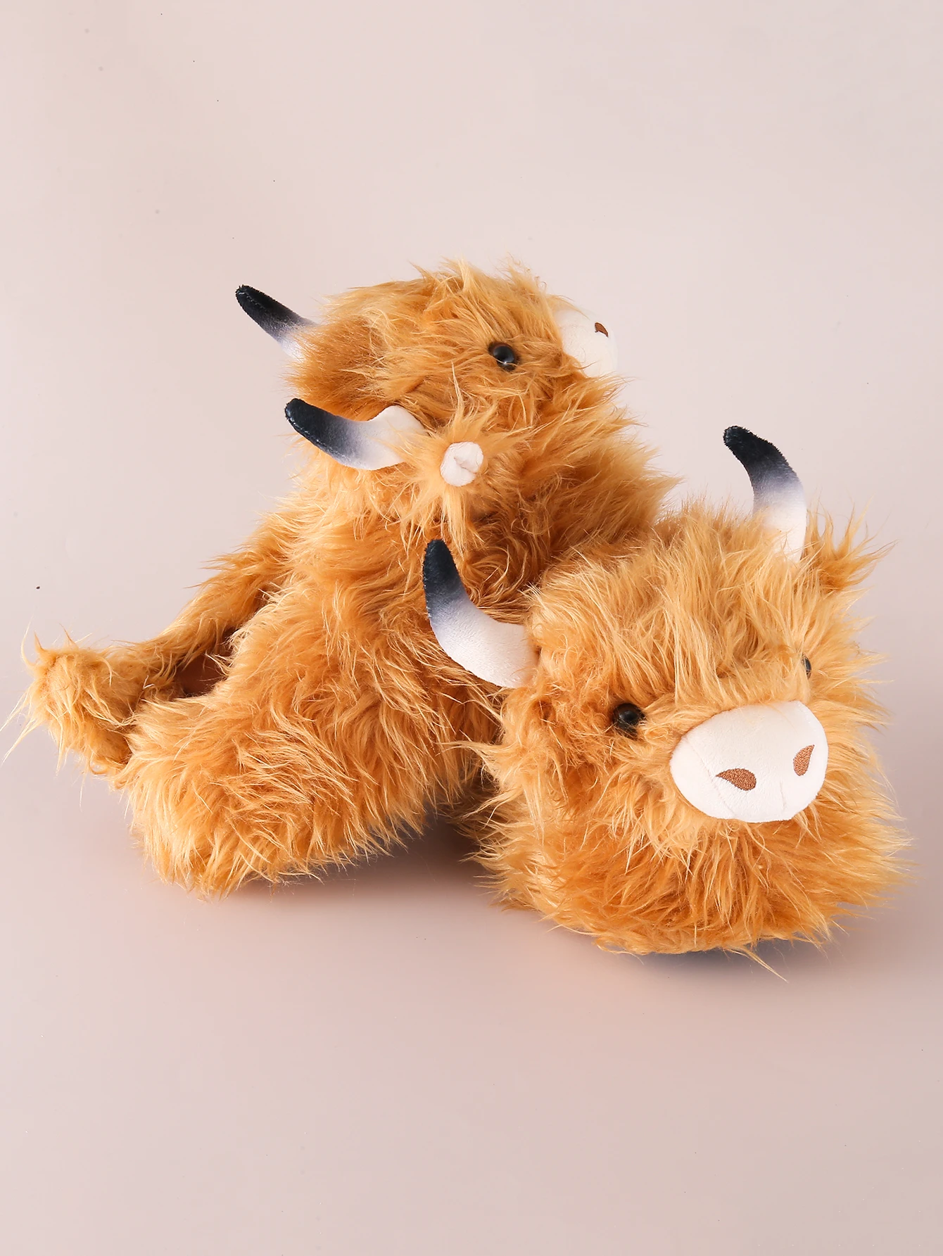 unisex Couples Sizes Scottish Highland Cow Comfortable Warm Cute Indoor Funny Home Slippers