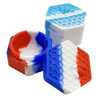 Wax Jar Silicone Box Bee Style for Oil Cream Box Easy To Hold and Carry Herb Container 2