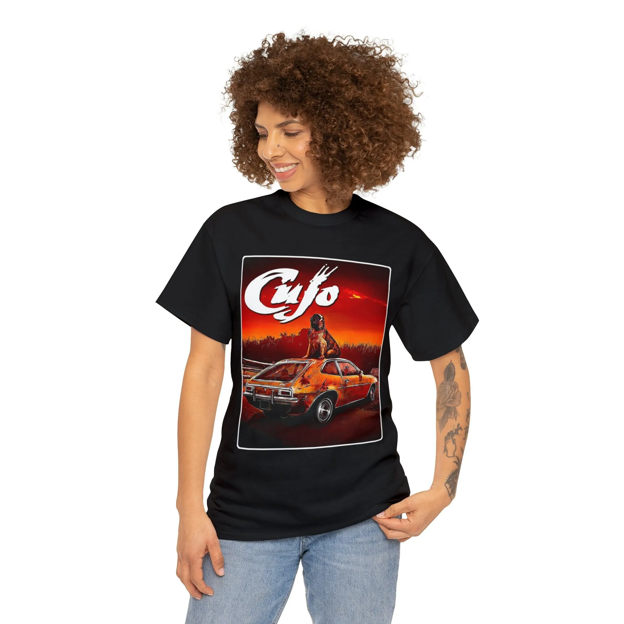 Cujo Movie Poster T-Shirt Cujo Soft T Shirt 80S Movie