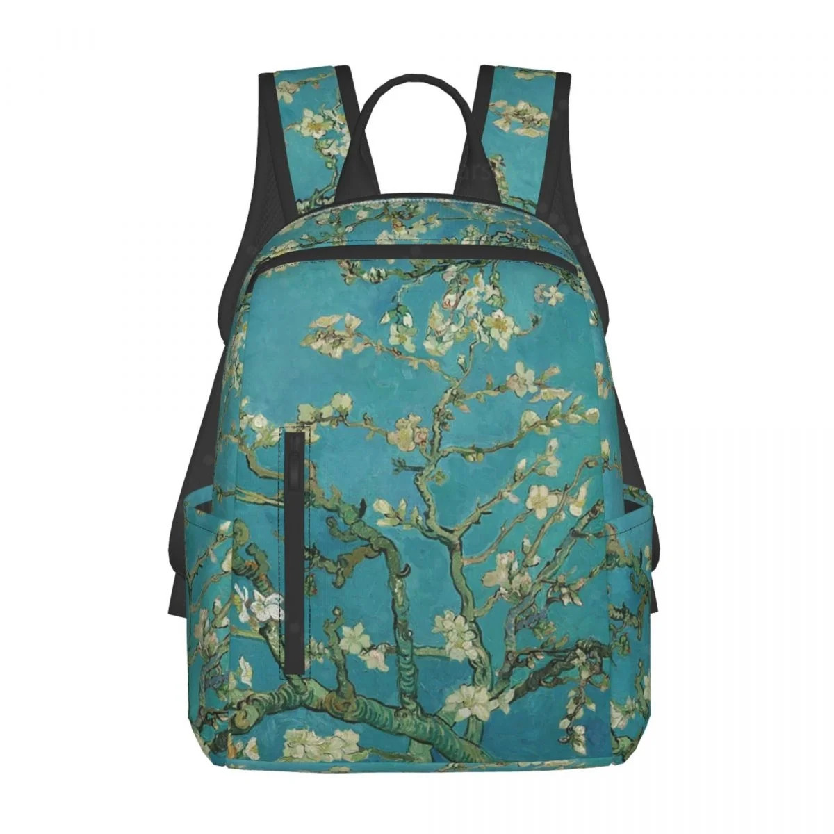 Vincent Van Gogh Almond Blossom SlingTravel Backpack College Book Bag for Men Women Lightweight Casual Should Bags for Outdoor