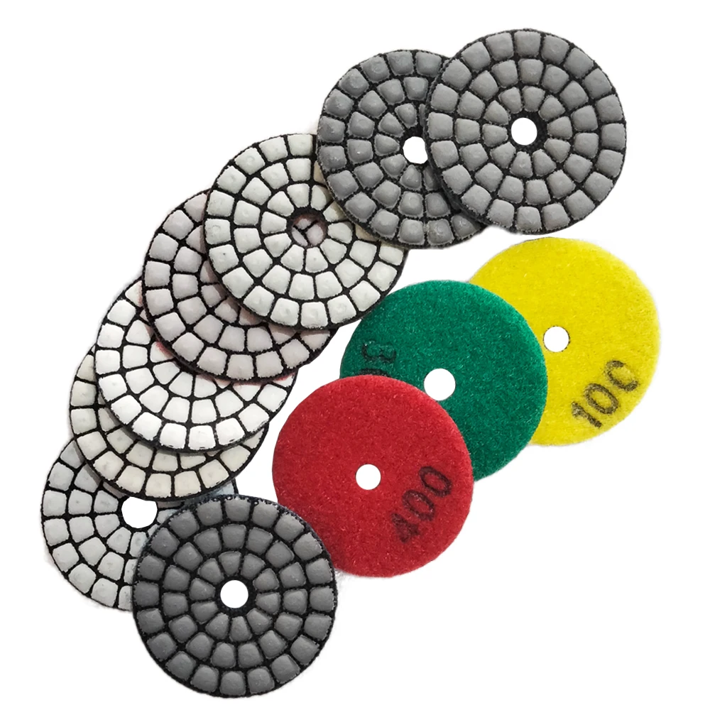 Dry Polishing Pad 2 Inch 50mm Grit 50-3000 Giamond Abrasive Disc Wheel Polishing Grinding Tools 16 80mm 80 grit sanding flap wheel disc abrasive grinding wheel dremel accessories sandpaper grinding polishing tools for drill