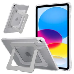Enhanced Shockproof Acrylic Stand Tablet Cover - Mini6- Mini7 A17 Pro (Plated Silver)