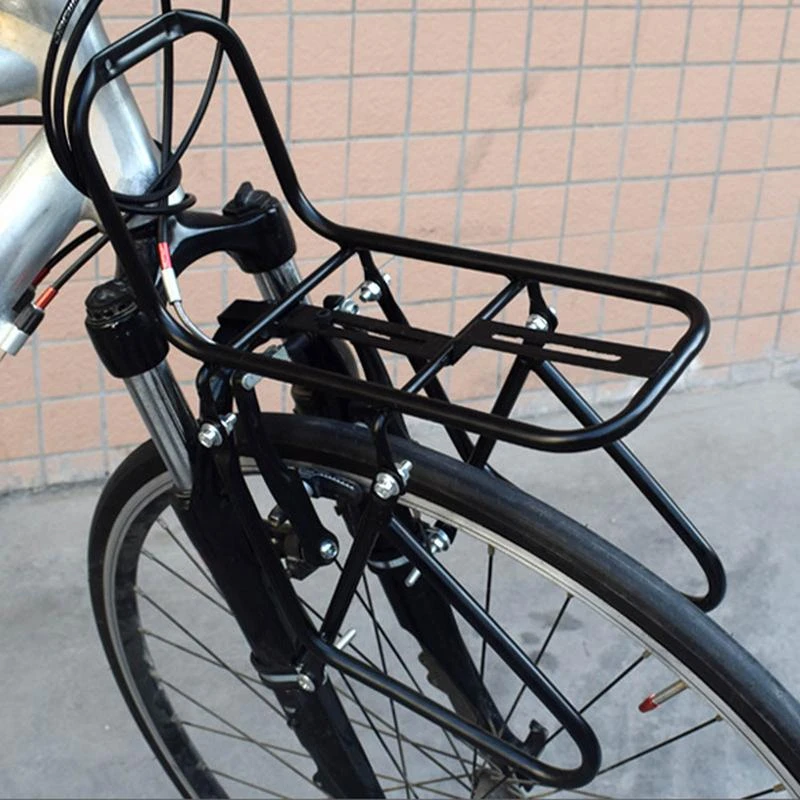 Bike Front Carrier Rack Bike Front Racks Mount Luggage Stand For Road