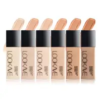Long-Lasting Liquid Foundation Full Coverage, Natural Matte Finish, Moisturizing Concealer, CC Cream Base Makeup Tool 1
