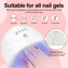COSCELIA 40PCS Gel Nail Polish 7ML Art Salon Set with Lamp Base Matte Glossy Glitter Top Coat Manicure Tool for Women Nail Gifts 6