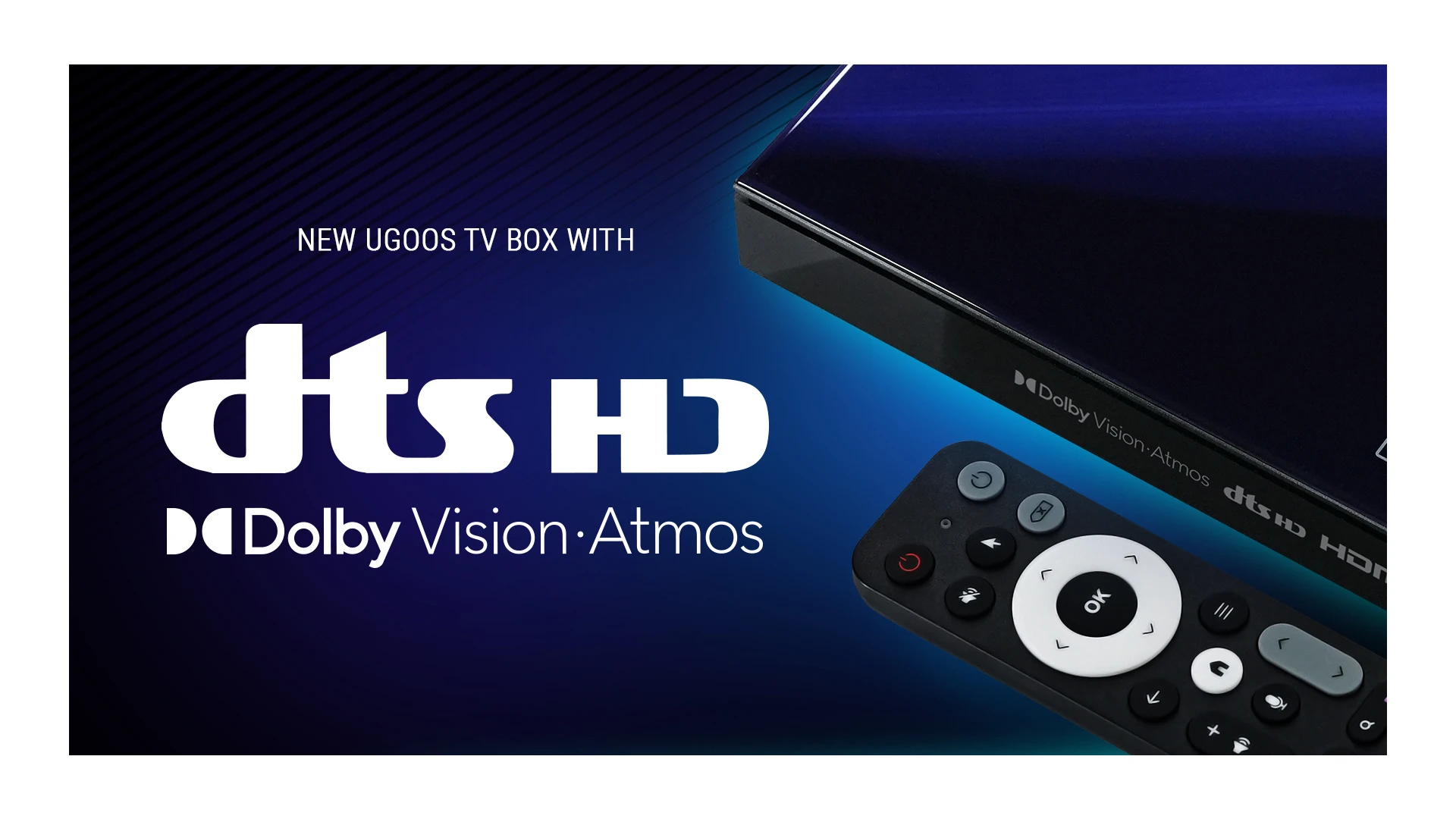 2024 New Ugoos SK1 Smart TV Box Android 11 Amlogic S928X-K