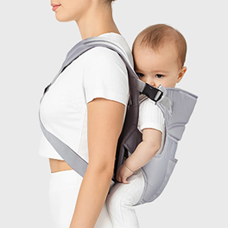 Fashion Baby Carrier Portable Ergonomic Backpacks Holder Shoulder Waist Belt Sling  Easy Adjustable Infant Outdoor Waist Stool - 2