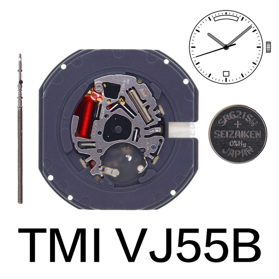 TMI VJ55B Quartz Movement Japanese Movement Watch Accessories