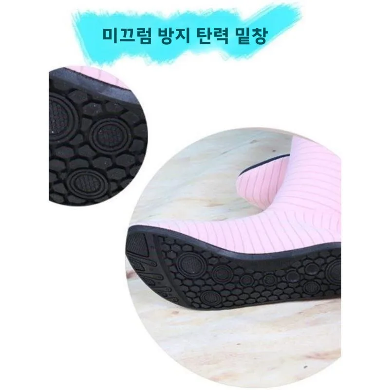 특수 장형 튜브 양말 해상 수확용 방절화 신발 논농사용 미끄럼 방지 비치 양말 모래 방지 발덮개