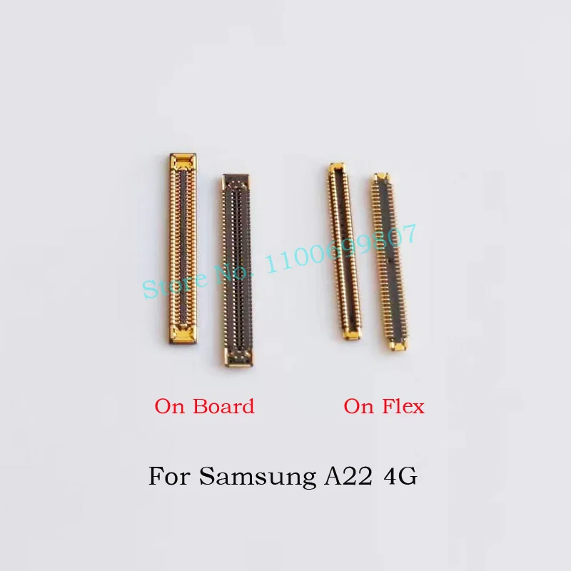 

10/20/50Pcs For Samsung Galaxy A22 5G 4G A225 A226 LCD Display Screen Flex FPC Connector USB Charger Charging Plug