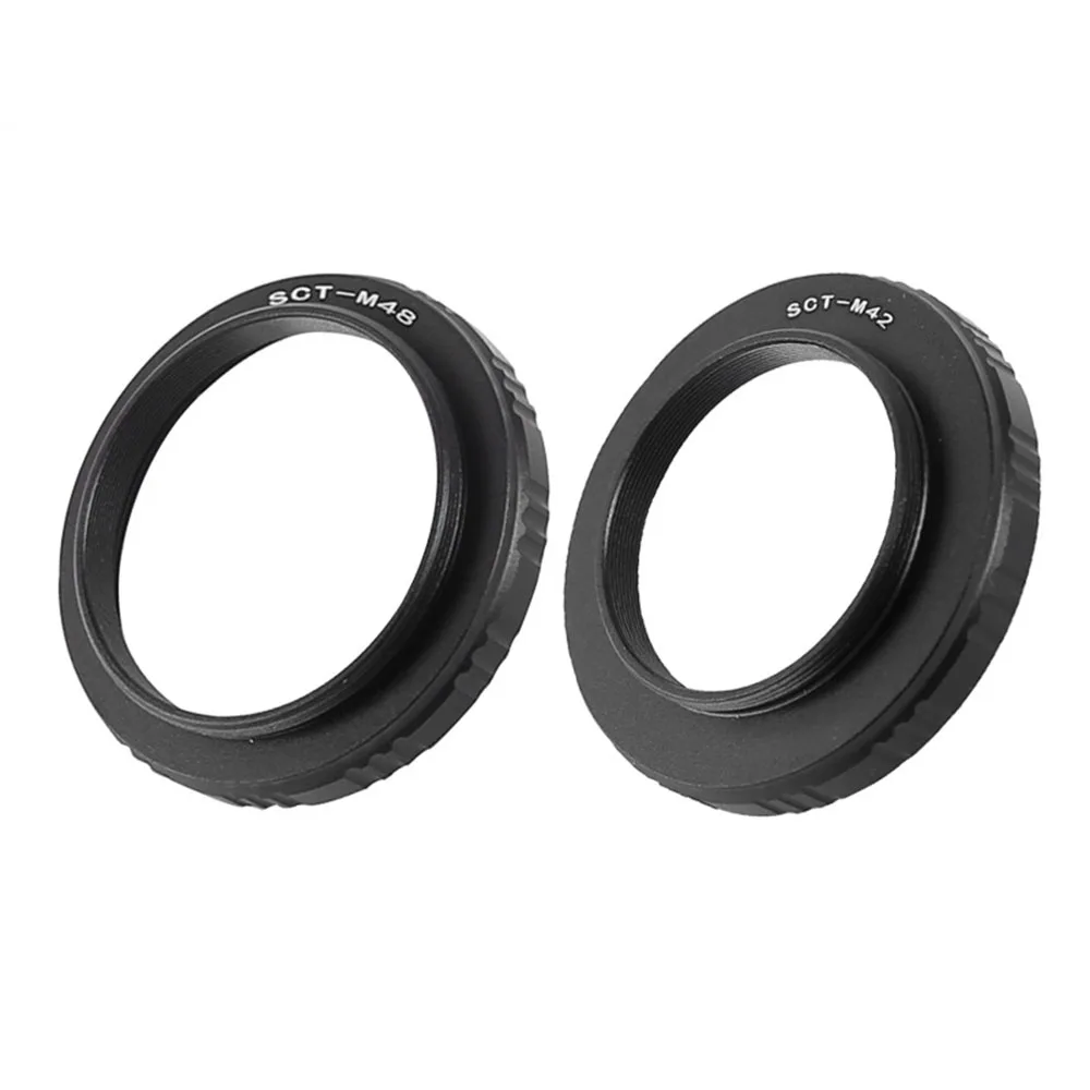 EYSDON M48 Male To SCT Male Threads T-Ring Adapter