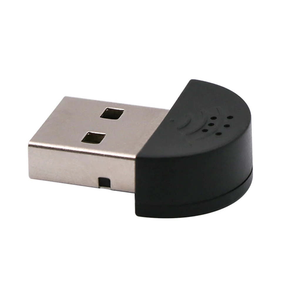 Description Picture 5 of itemPortable USB 2.0 Microphone Omni-Directional Stereo USB MIC for Laptop PC Computer Chatting Mini For MSN/Skype USB Microphones