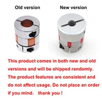 D25L30 shaft coupler Flexible Jaw Spider Plum Coupling Shaft Coupler 6.35/8/9.5/10/12mm stepper motor coupling 6