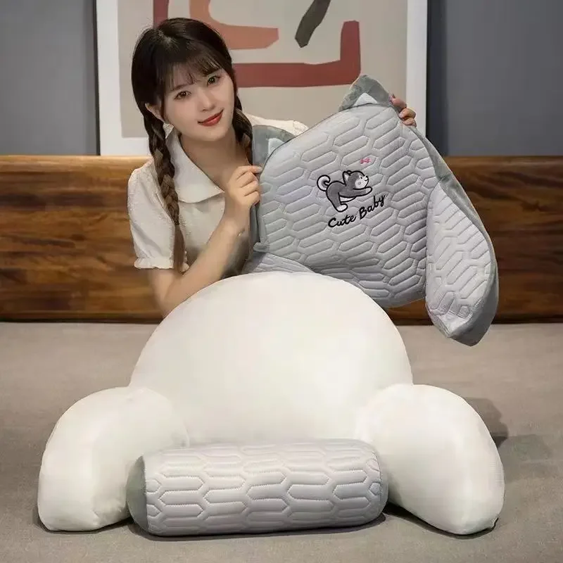 Bedhead Cushion Waist Cushion Soft Bag with Large Backrest for Bed Waist Protection Seasonal Availability of Pillows 5