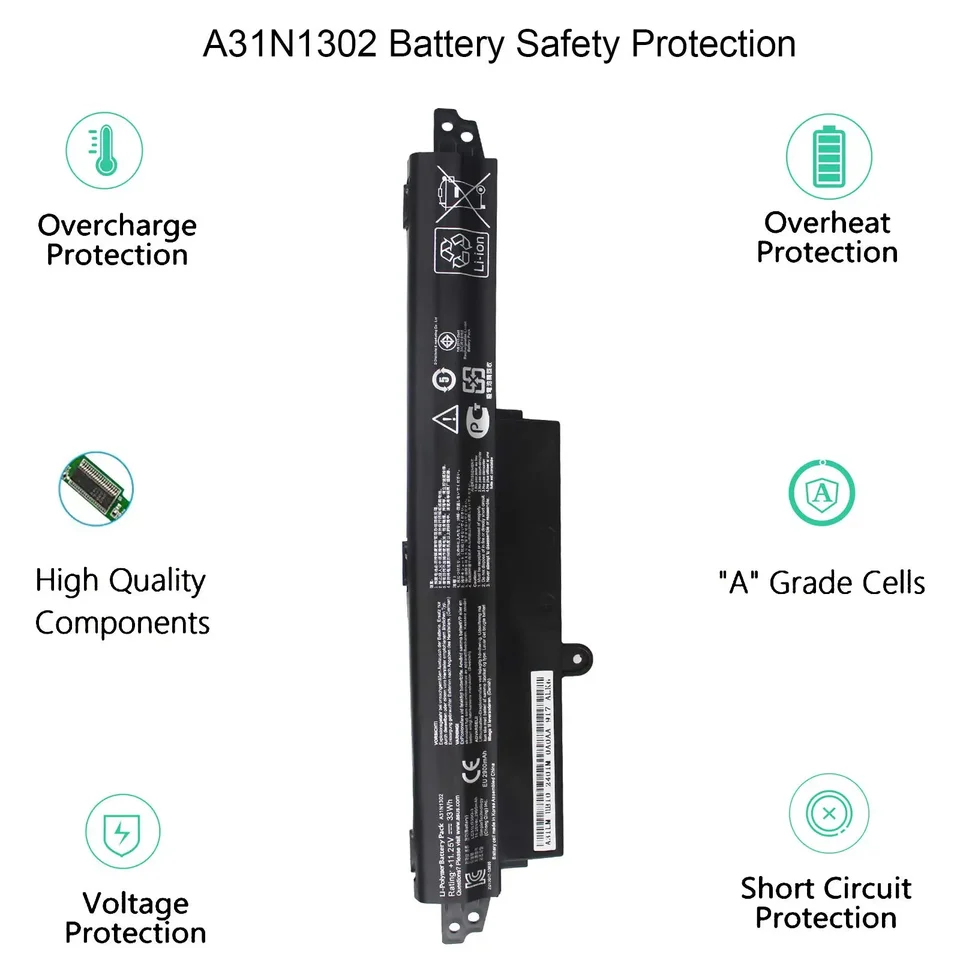 Batteria Power Wings Per Asus Vivobook: Fai Rivivere Il Tuo X200CA O F200CA Con Una Nuova Carica! - 2