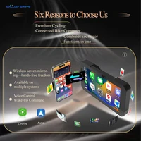 Gallop Sprite 5 inch Wireless Motorcycle GPS Navigation CarPlay Android Auto IPX7 Portable Digital Dashboard Multimedia Player - Image 2
