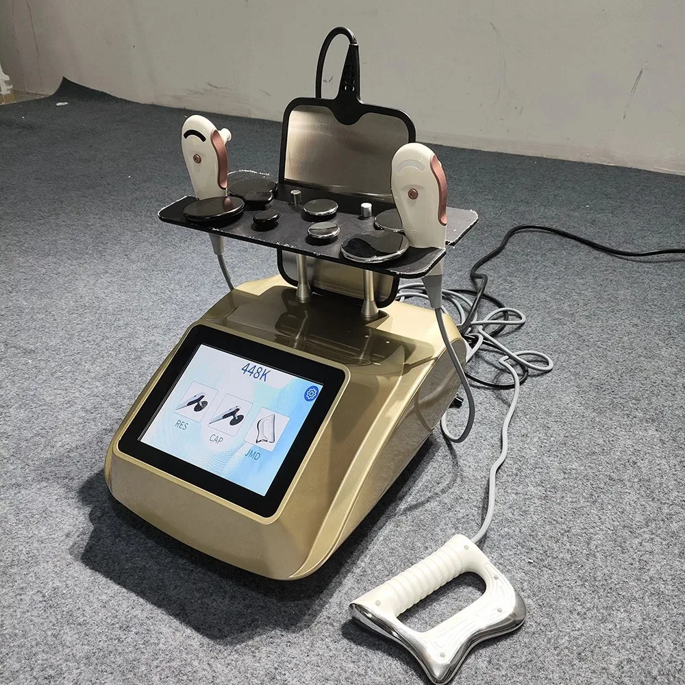 다국어 맞춤형 테라피 물리 치료, 스페인어 시스템, 바디 쉐이핑 머신, 448KHz