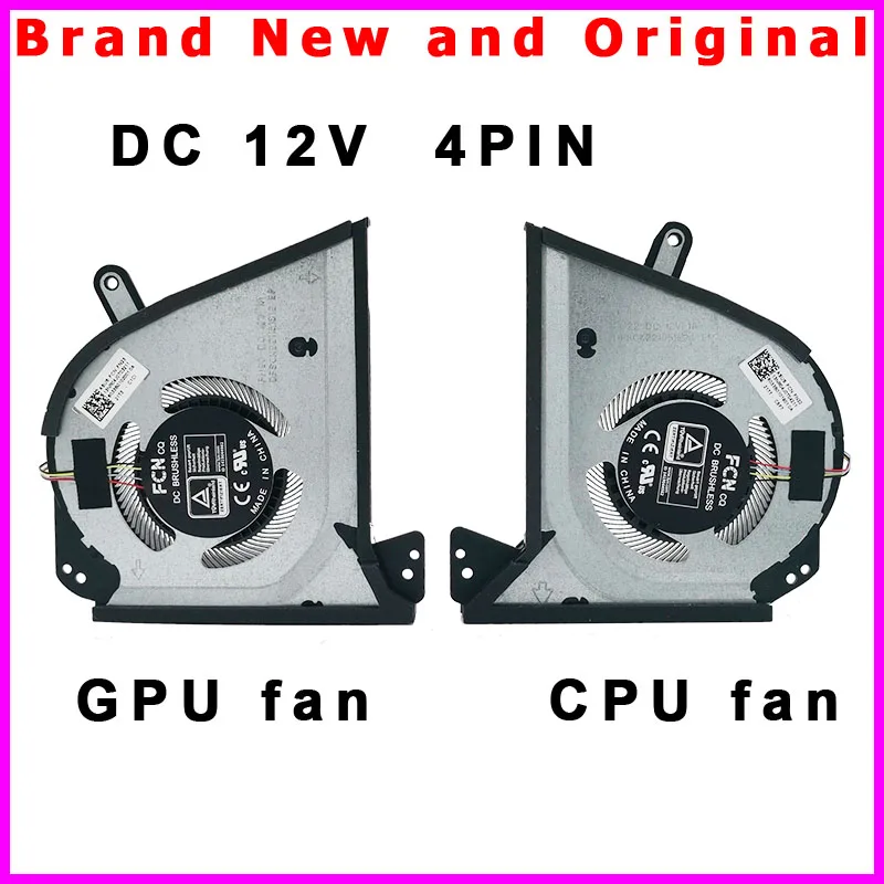 New Laptop CPU GPU Fan for Asus ROG Zephyrus M16 GU603 GU603ZM GU603ZE GU603ZW Cooler DFSCK221051824 DFSCK221151812
