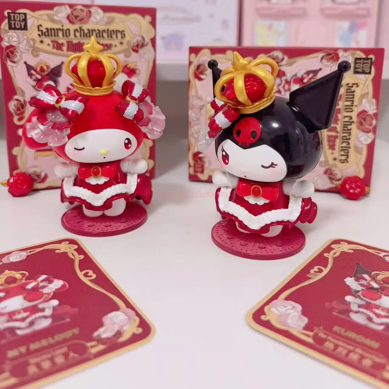 New Genuine Toptoy Sanrio Family Rose Night Series Blind Box