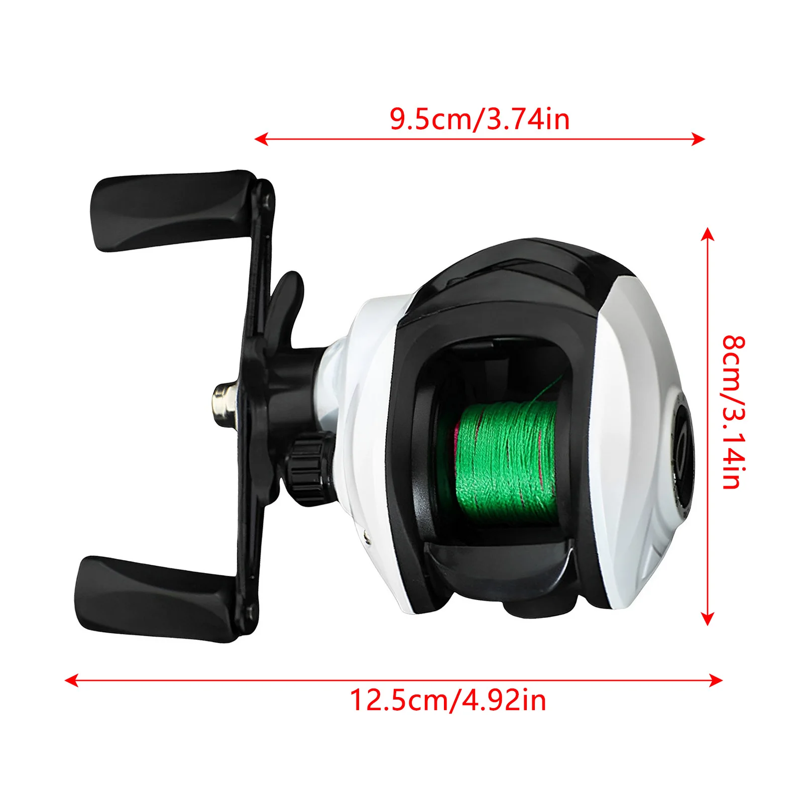 Metal Fishing Baitcasting Reel 1
