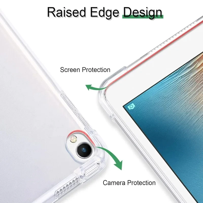 Sleek Matte Back Cover with Pen Holder
