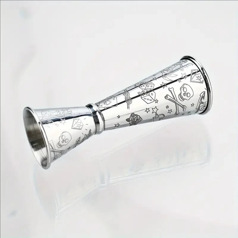 Description Picture 6 of itemSide Measuring Cup Mojito Measure Mug Stainless Steel Japanese Design Jigger Cocktail Bar Jigger shaker Bar tools Accessories