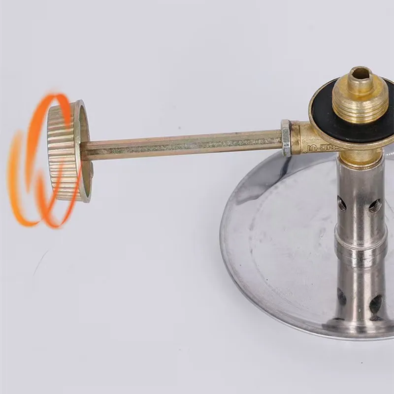 LPG Gas Burner and Valve Camping Outdoor Orgaz Electroplating