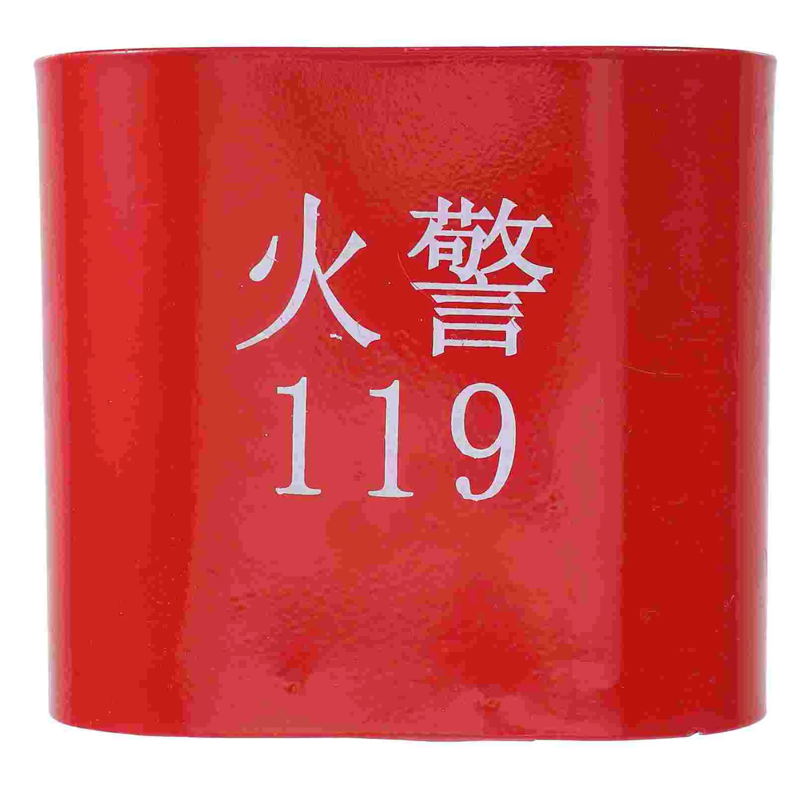 Fire Extinguisher Base Household Home Equipment Holder Red Iron Office Wall Mount