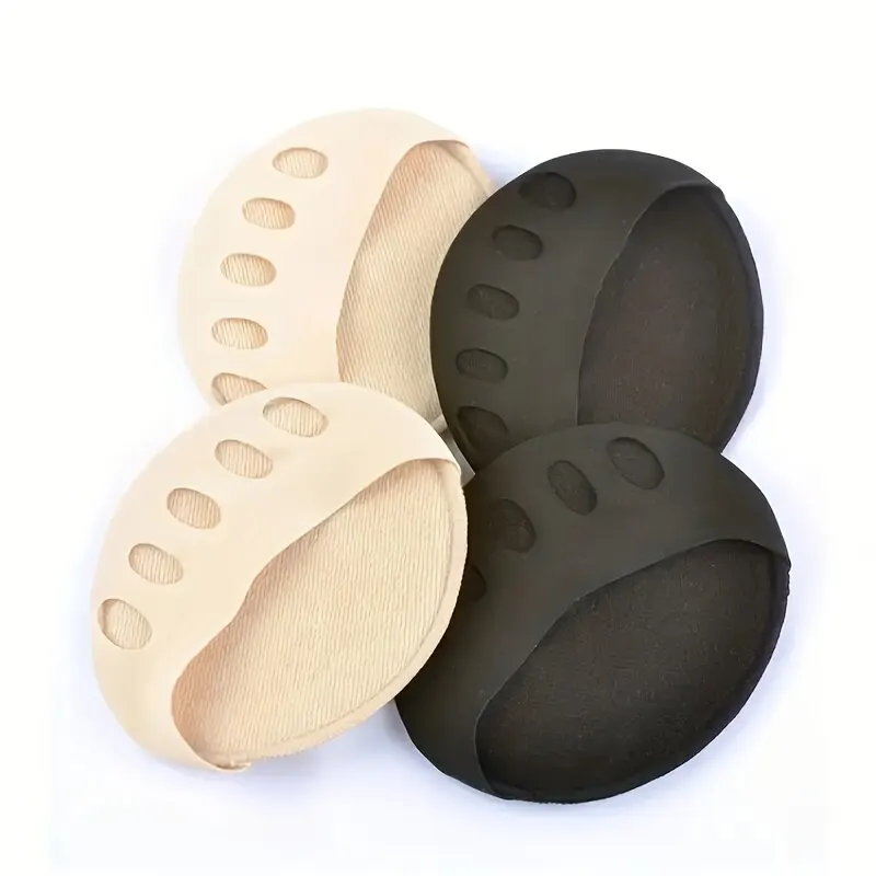 Woman socks women&rsquo;s invisible forefoot half cut socks with sponge cushioning 4 pairs