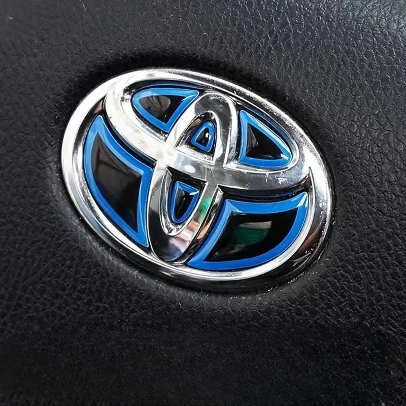 Car Steering Wheel Stickers Carbon Fiber Trims Inner Sticker For Toyota Prius Corolla Rav4 Yaris Verso Camry Interior Decals Accessories