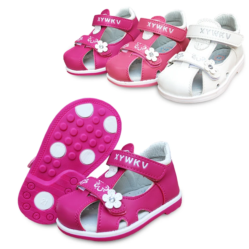 Lovely 1pair Summer Baby arch support Orthopedic Sandals antiskid Girl
