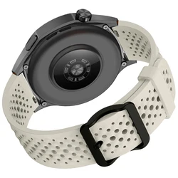 22mm Soft Silicone Sports Band Replacement Bracelet - 22mm Universal (Starlight)