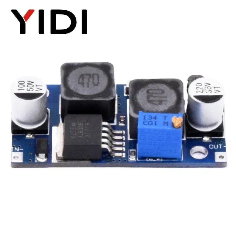 5pcs XL6009 부스트 벅 모듈, 조정 가능한 DC-DC 스텝 업 다운 전압 변환기 레귤레이터 4-32V 1.2-35V 자동 태양풍 발전