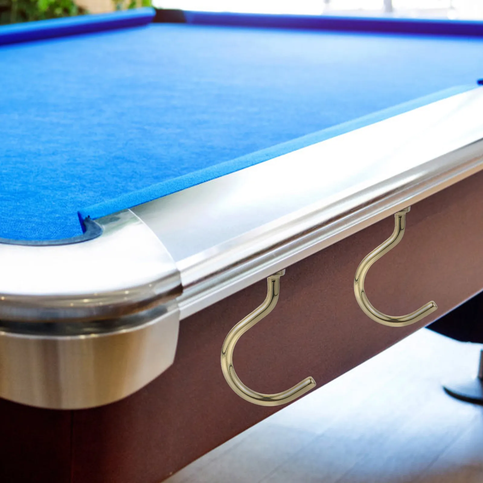 1세트 당구 후크, 고강도 철제 구조, 무취, 교체 가능한 디자인, 스누커 당구대..