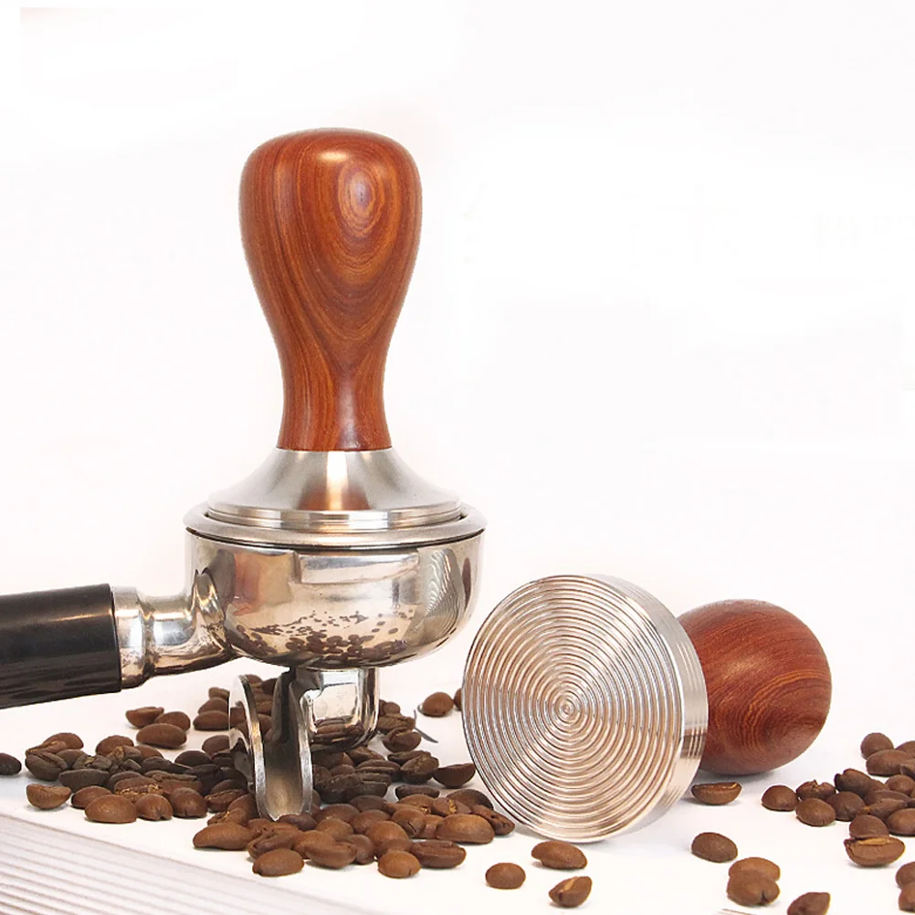 

Coffee Servers Handheld Grinder Tamper Pound Stick Espresso Maker Electric 51mm Bamboo Machine