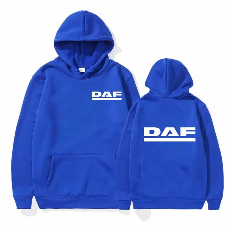 DAF Print Hoodie Männer und Frauen Sport Langarm Sweatshirts Winter Fleece Jogging Top Lose Kleidung Mode Pullover – Detail 8