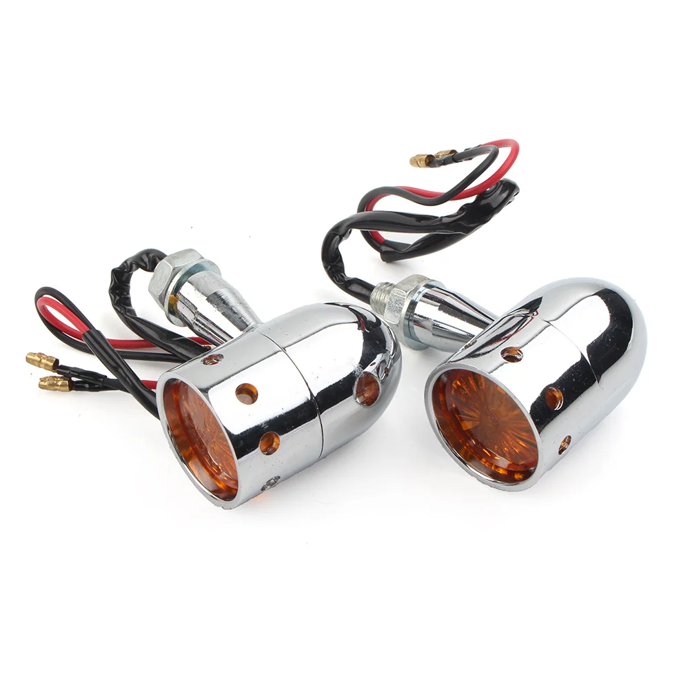 

Универсальный светодиодный указатель поворота в стиле ретро для мотоциклов, фонарь для ходовых огней, задний фонарь для Harley Kawasaki Yamaha и т. Д.